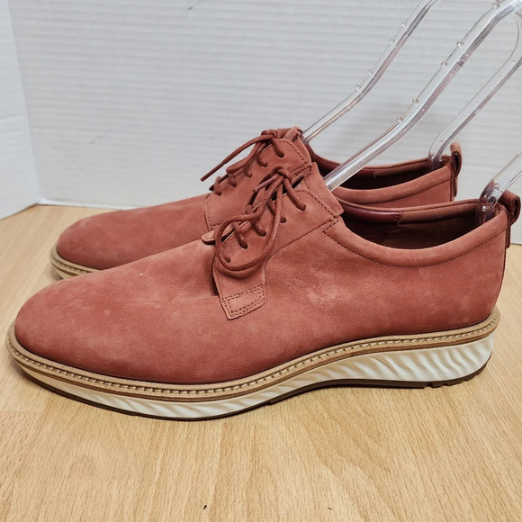Ecco St 1 Hybrid Derby Oxford Suede Cayenne Pink Shoes EU 42 main image 10